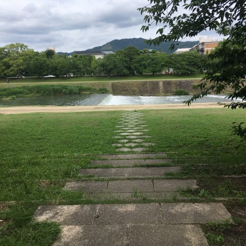 鴨川へサイクリング 京都のランチに最適な場所！