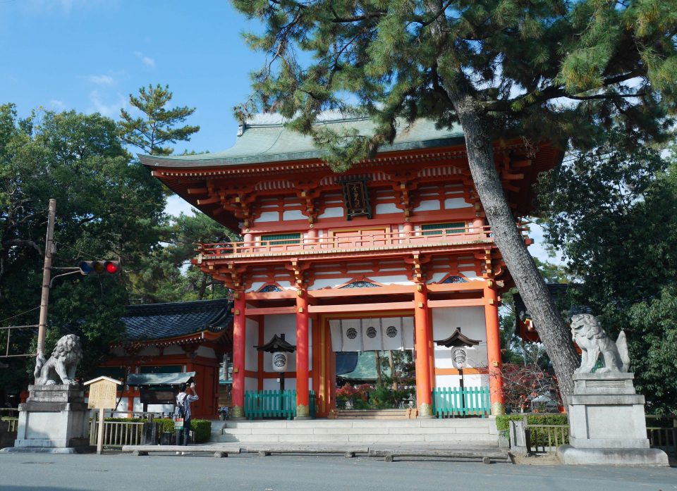 今宮神社の門